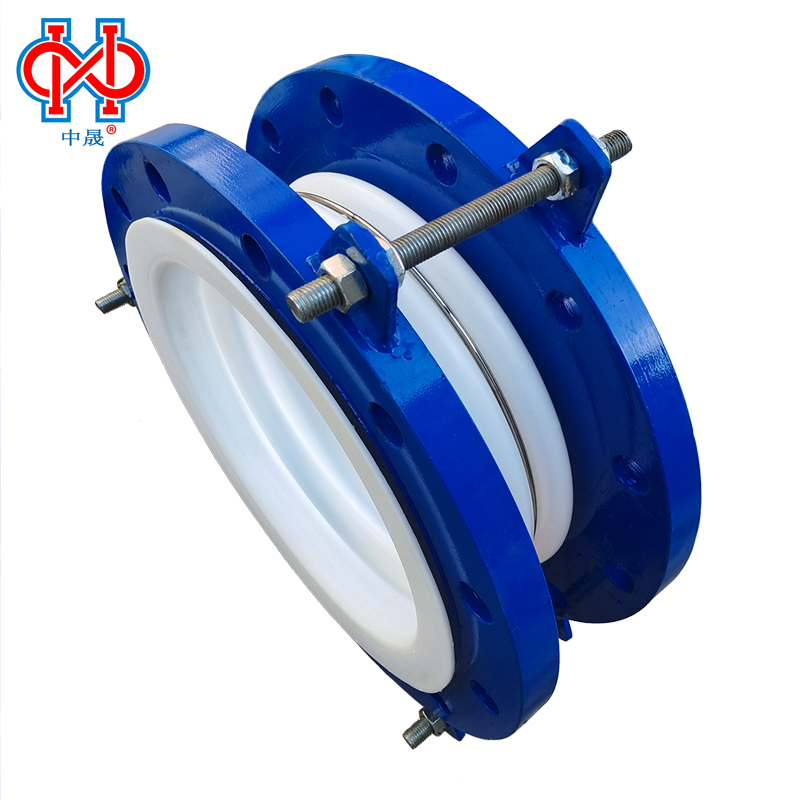大口径碳钢法兰四氟波纹补偿器